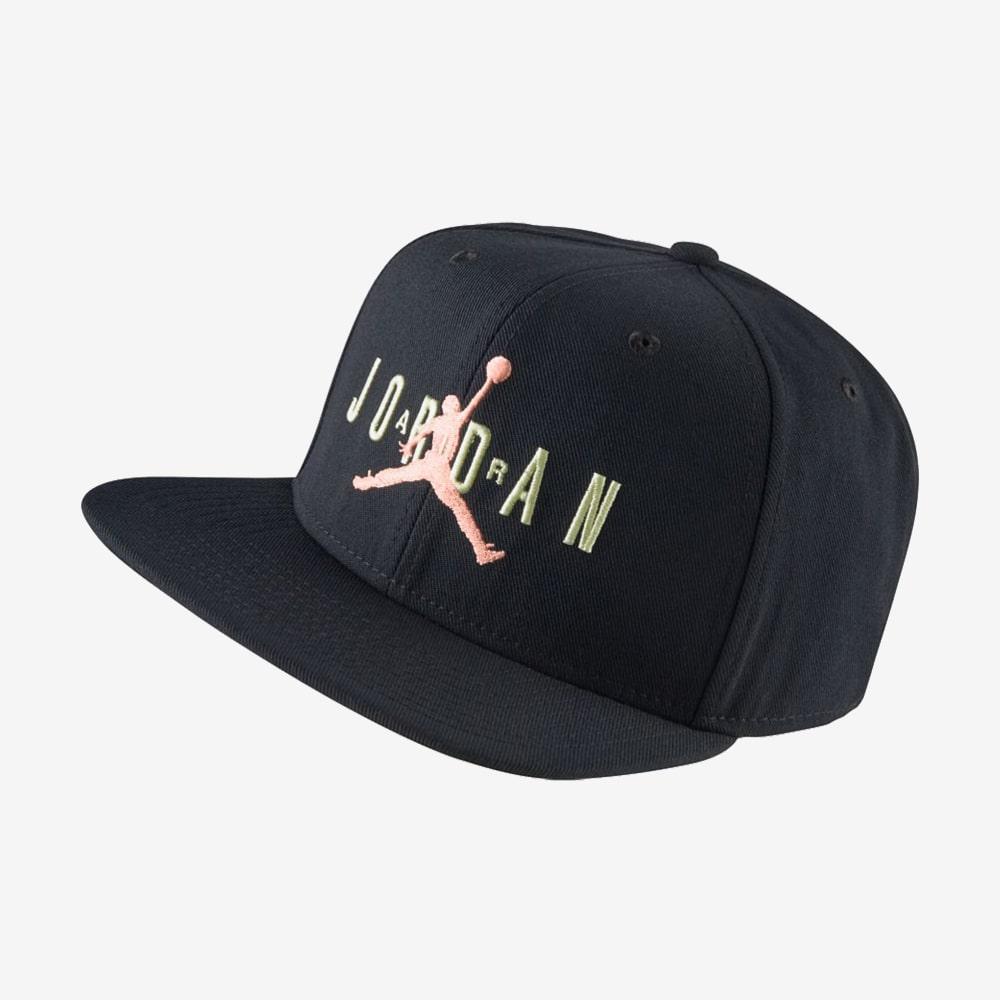 

Кепка (снепбек) Air Jordan Pro Jumpman Adjustable Hat(AV9765-014) MISC Чёрный