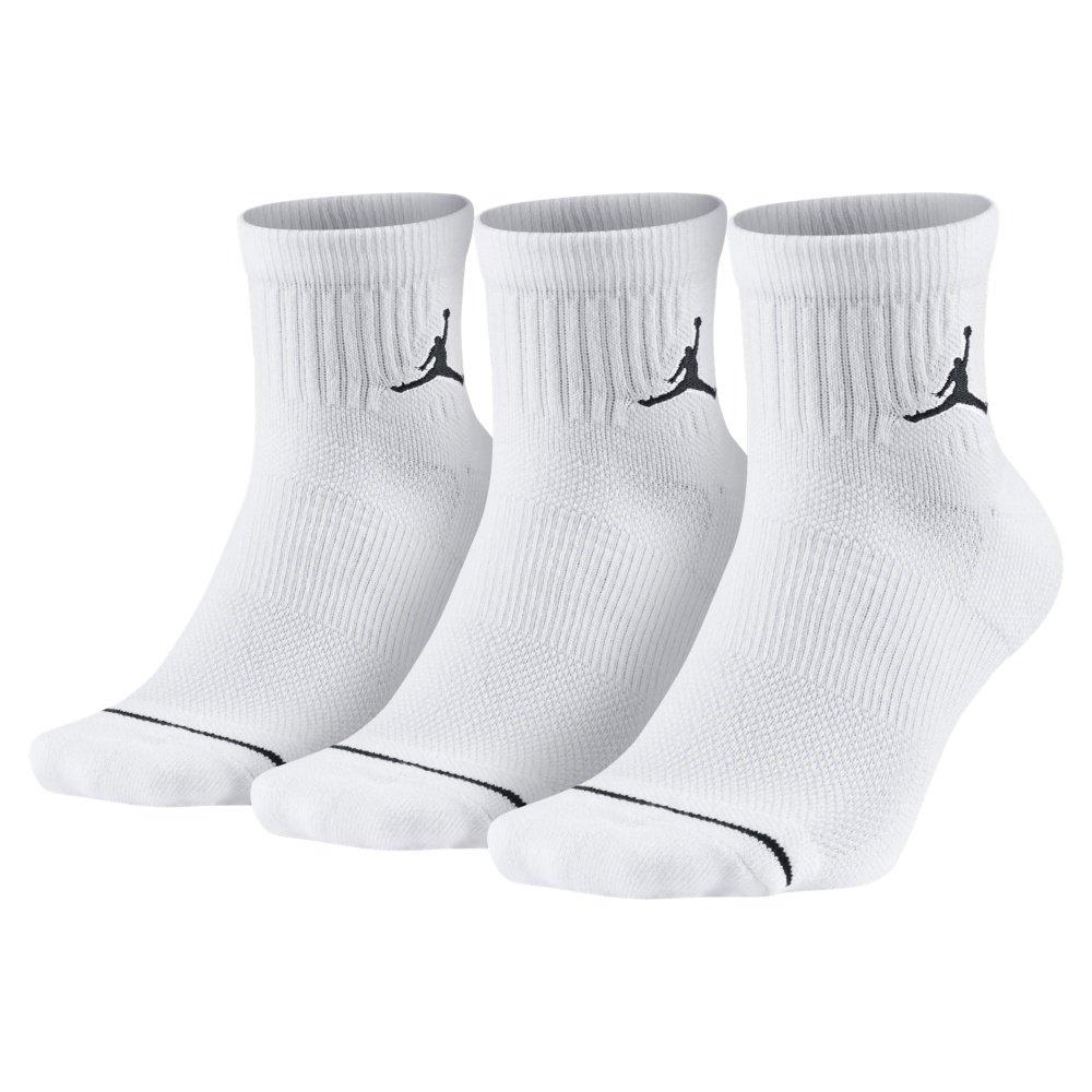 

Баскетбольные носки (3 пары) Jordan Jumpman Quarter Dri-Fit 3PPK(SX5544-100)  Белый, Баскетбольные носки (3 пары) Jordan Jumpman Quarter Dri-Fit 3PPK(SX5544-100) L Белый