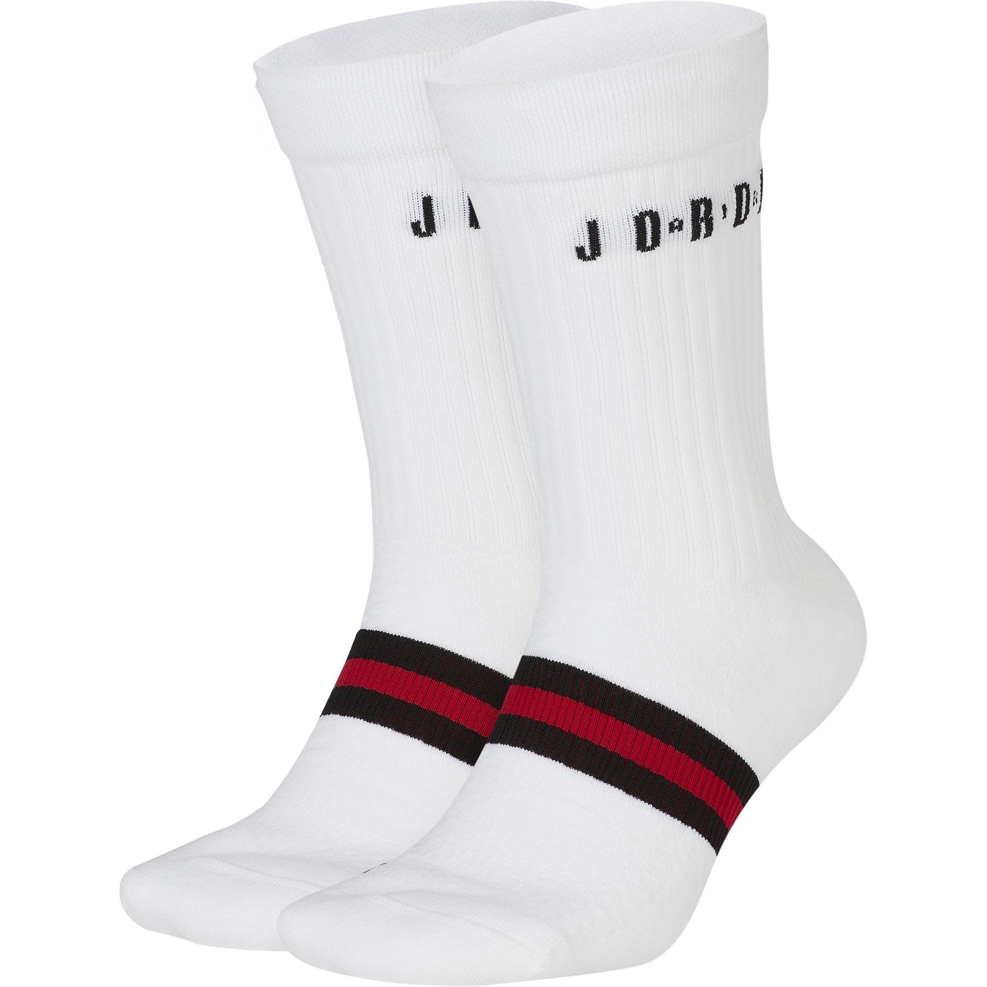 

Баскетбольные носки (2 пары) Air Jordan Legacy Crew 2ppk(SK0025-100)  Белый, Баскетбольные носки (2 пары) Air Jordan Legacy Crew 2ppk(SK0025-100) M Белый