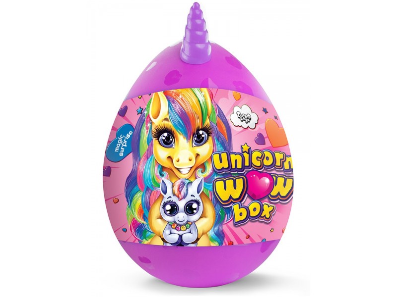 

Детский игровой набор для творчества Яйцо Единорога "Unicom WOW Box" Danko Toys