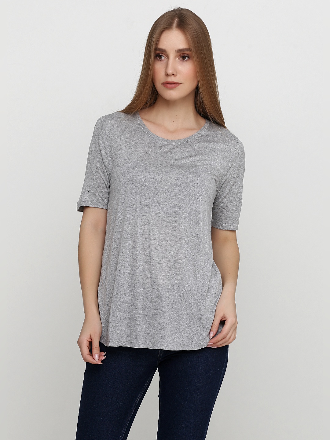 

Футболка H&M 0357191_02  Серая, Футболка H&M 0357191_02 XS Серая