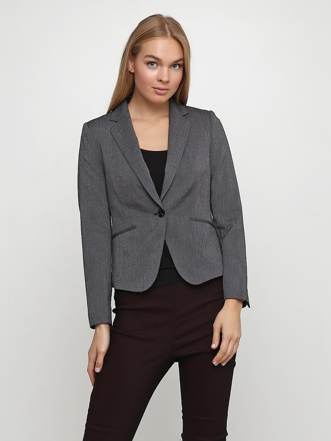 

Жакет H&M 0349867_02  Серый, Жакет H&M 0349867_02 36 Серый