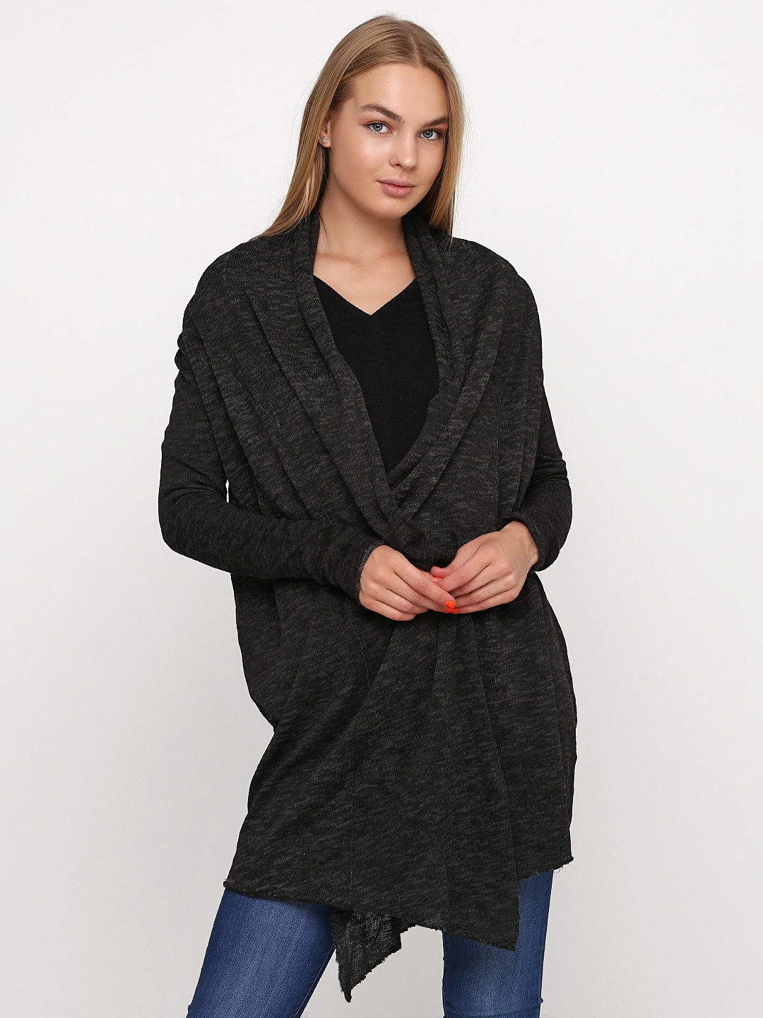 

Кардиган H& 0-0564_02  Темно-серый с серым, Кардиган H&M 0-0564_02 M Темно-серый с серым