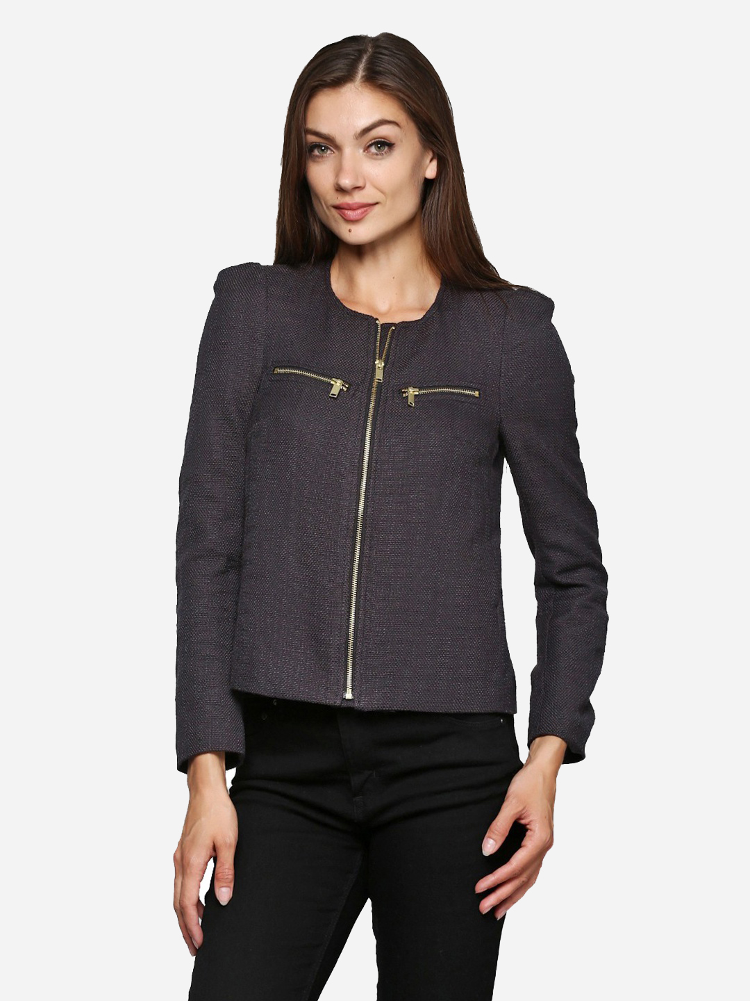 

Жакет H&M 0379357_02  Темно-серый, Жакет H&M 0379357_02 34 Темно-серый