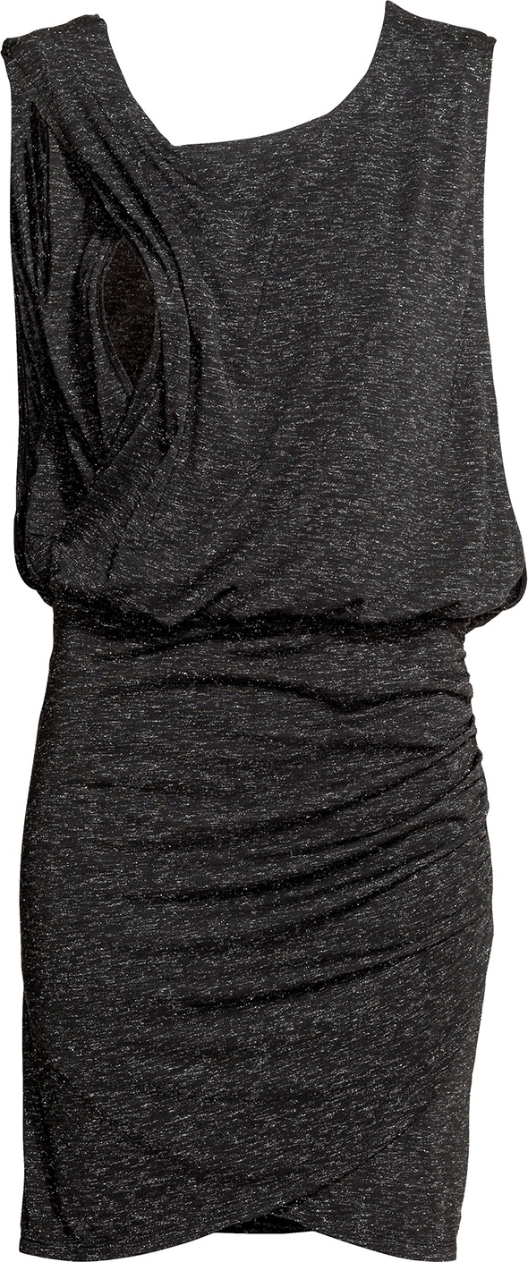 

Платье для кормящих мам H&M 0465276  Черное, Платье для кормящих мам H&M 0465276 XL Черное