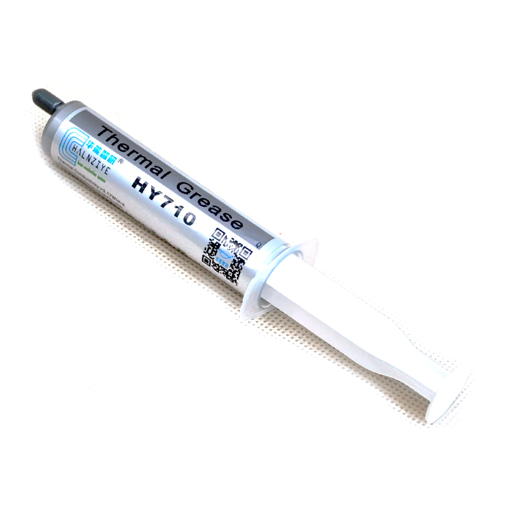 

Паста термопроводная HY-710 5g, шприц, Grey, >3,17W/m-K,