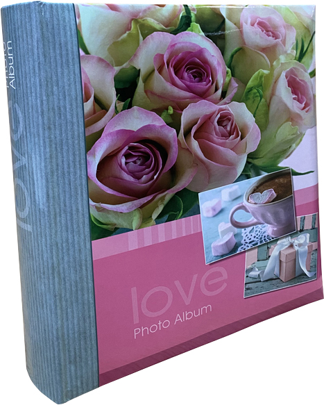 

Фотоальбом EVG Love flowers 2 10x15x200 Ламинированный картон Розовый (BKM46200 Love flowers2)