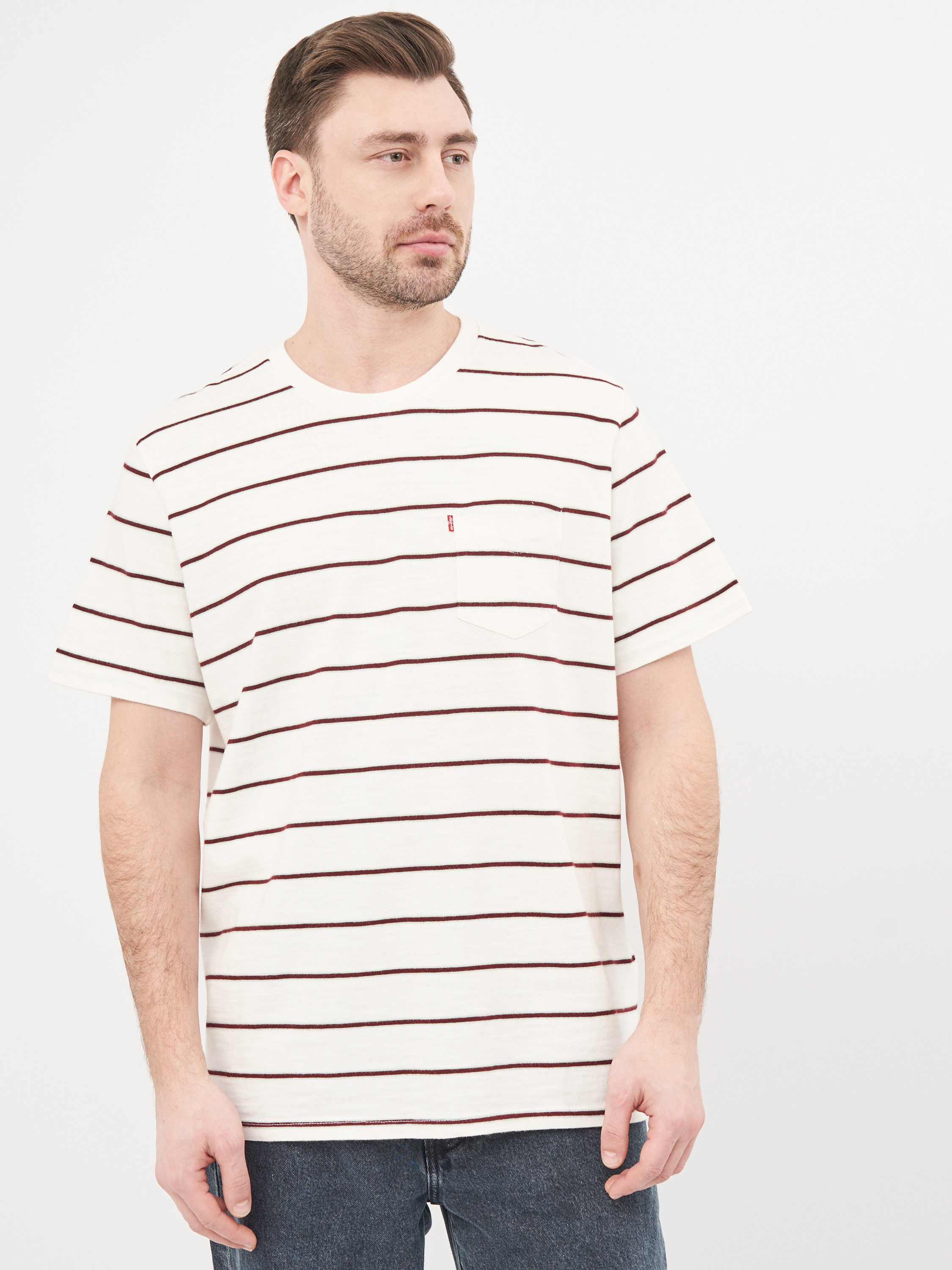

Футболка Levi's Relaxed Fit Pocket Tee Saturday Stripe 34310-0003 S