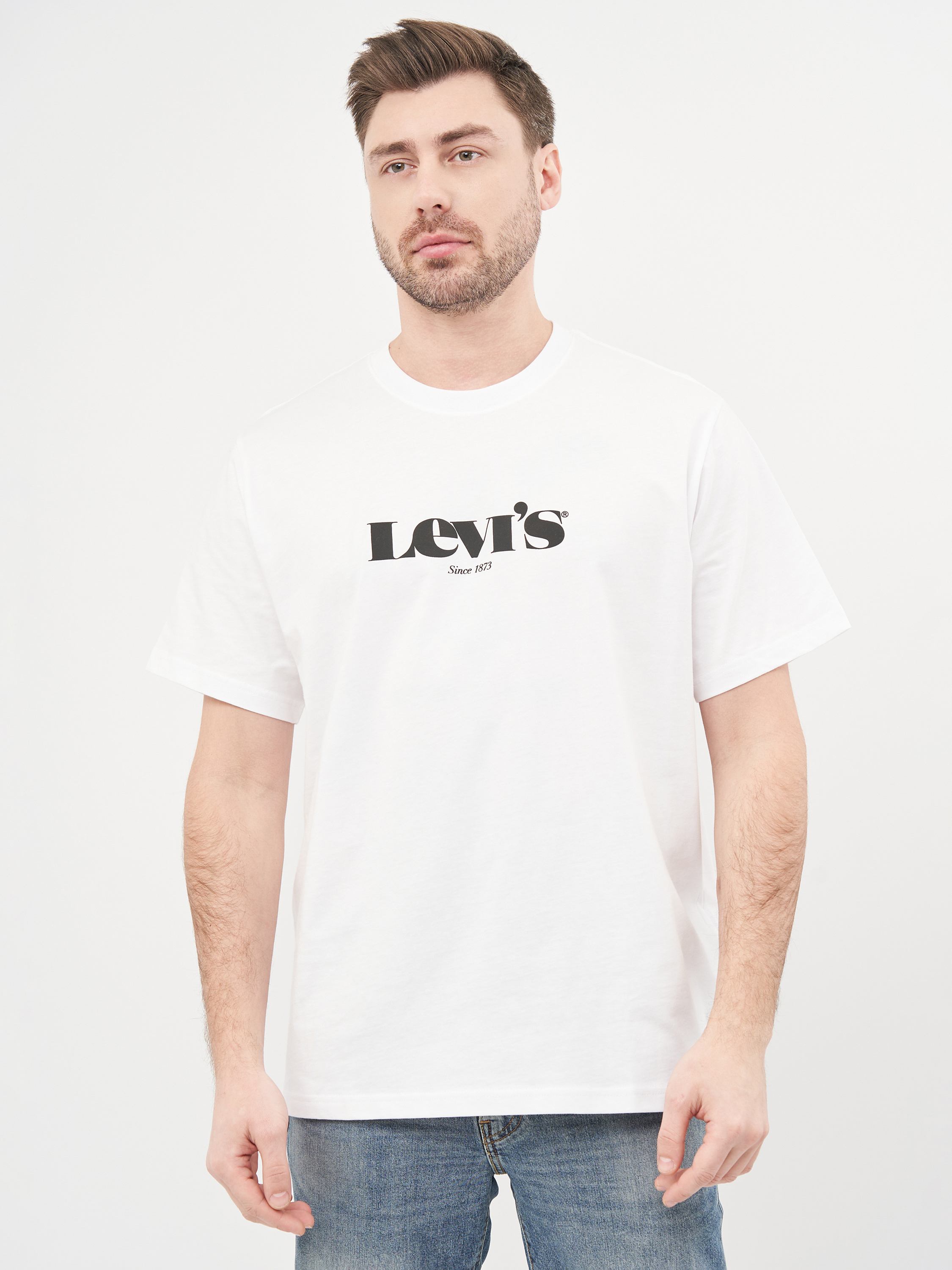 

Футболка Levi's SS Relaxed Fit Tee Mv SSnl Logo White G 16143-0083 M