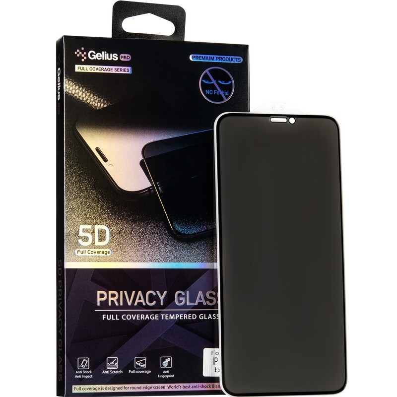 

Защитное стекло Gelius Pro Privasy Glass для iPhone X/XS Black