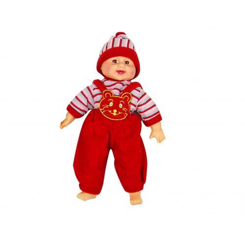 

Кукла-пупс WL Toys «Хохотун» 40 см в красном (X1608-1)