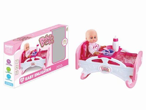 

Кукла-пупс WL Toys Baby Bed 28 см с кроваткой и набором для еды (SPL241422)