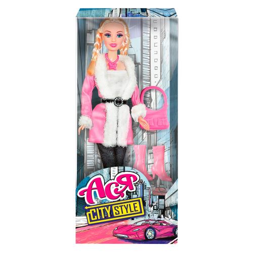 

Кукла WL Toys «Ася» 30 см с сумочкой и сапогами (вид 7) (35069)