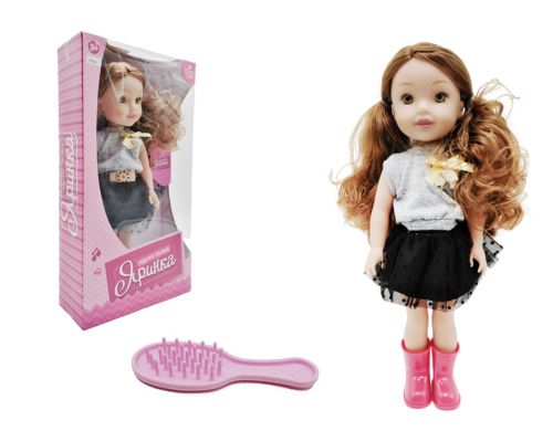

Кукла поющая (укр) WL Toys «Яринка» 35 см с расческой M5552IUA