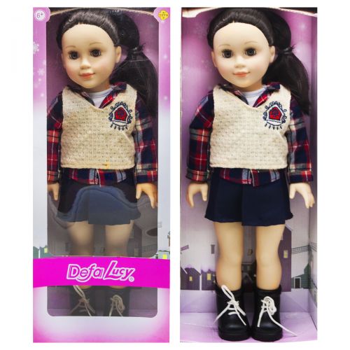 

Кукла Defa Lucy 45 см в школьной форме (вид 3) (5507)