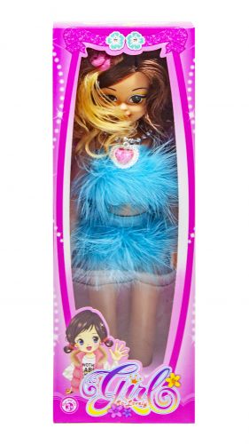 

Кукла поющая WL Toys «Модница» 45 см подвижная в голубом (88018-14)