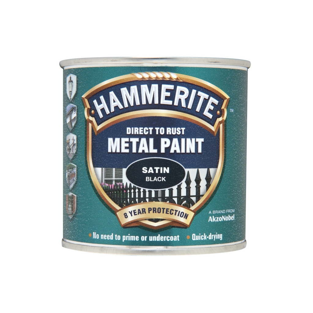 

Краска по металлу 3-в-1 Hammerite шелковистая Satin 2,5 литра
