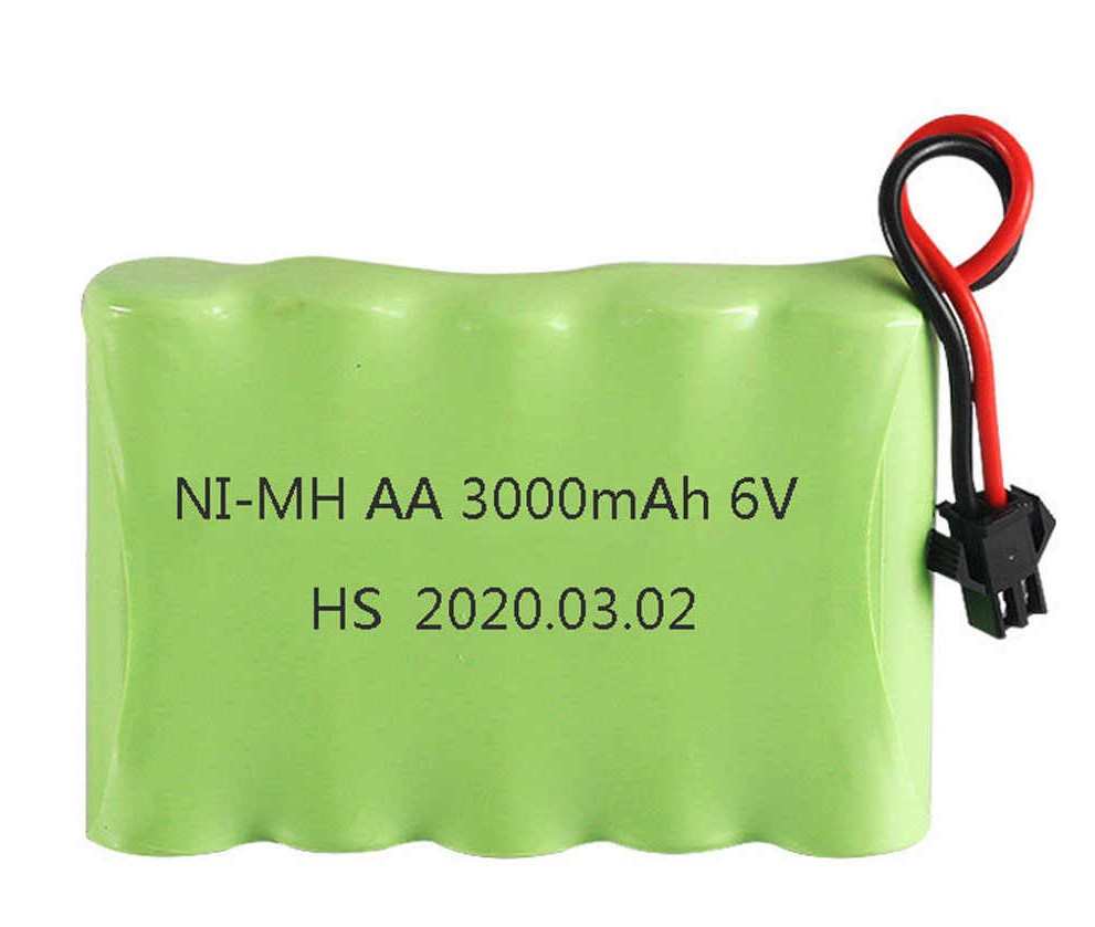 

Аккумулятор NiMh 6 Вольт 3000mAh для игрушек