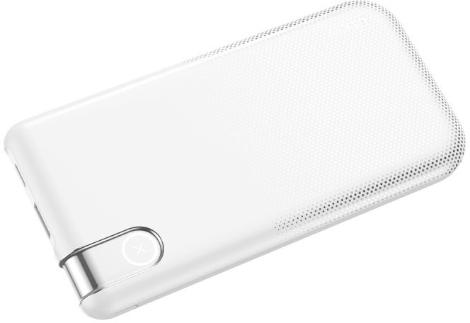 

Baseus Thin Version Wireless Charge Power Bank 10000 mAh White