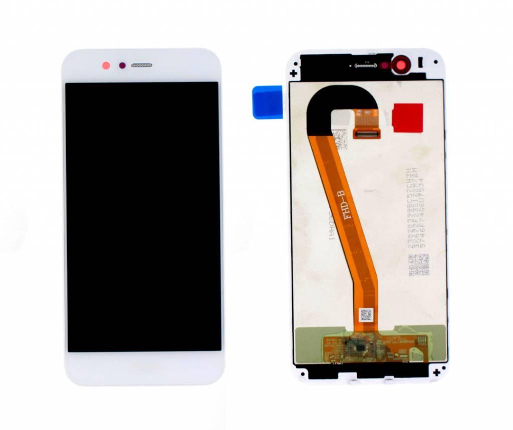 

Дисплей (экран) для Huawei Nova 2 (PIC-L29) (2017) + тачскрин, белый, с передней панелью High Copy