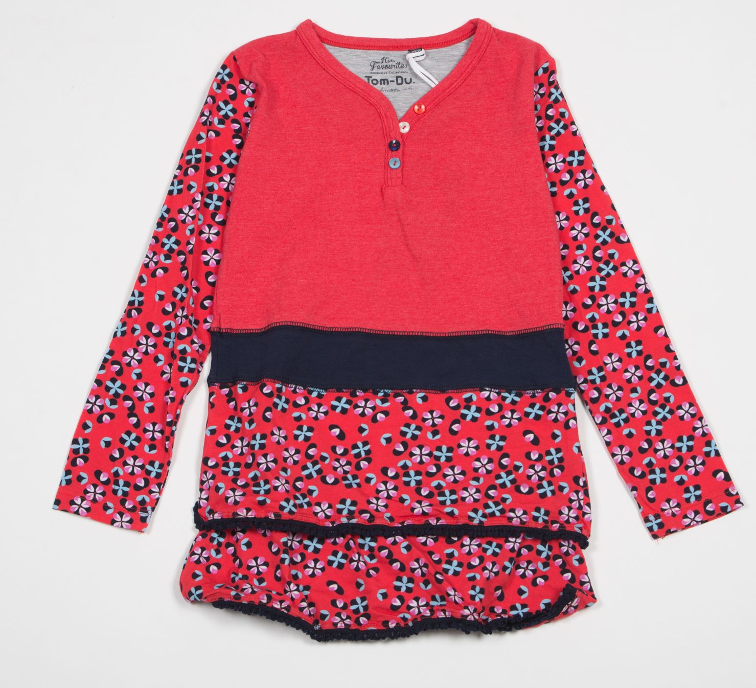 Акція на Дитяче плаття для дівчинки Tom-Du Nuella 92-98 см Червоне від Rozetka