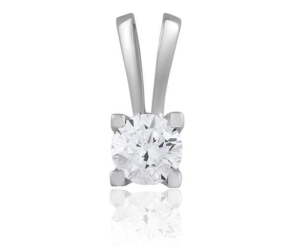 

Подвеска из белого золота с камнем SWAROVSKI Zirconia "Моник", П4208/1SW