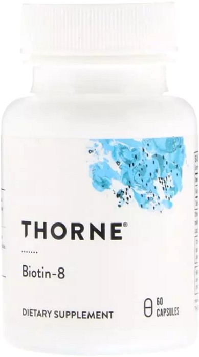

Витамины Thorne Research Биотин, 8 Мг, 60 Капсул (693749118022)