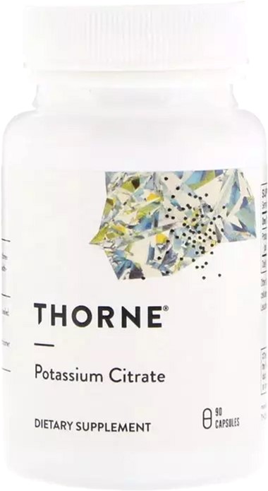 

Витамины Thorne Research Калий Цитрат, Potassium Citrate, 90 капсул (693749240020)