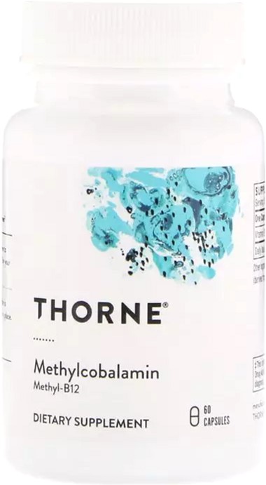 

Витамины Thorne Research Метилкобаламин, Methylcobalamin, 1000 мкг, 60 капсул (693749125020)
