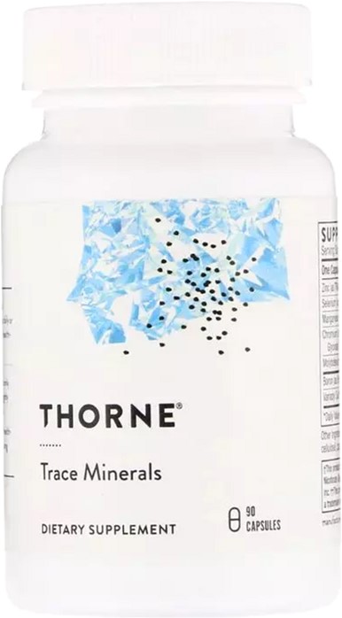 

Витамины Thorne Research Микроэлементы, Trace Minerals, 90 капсул (693749242031)