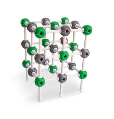 

Модель кристаллической решетки NaCl UMSchool Multicolored