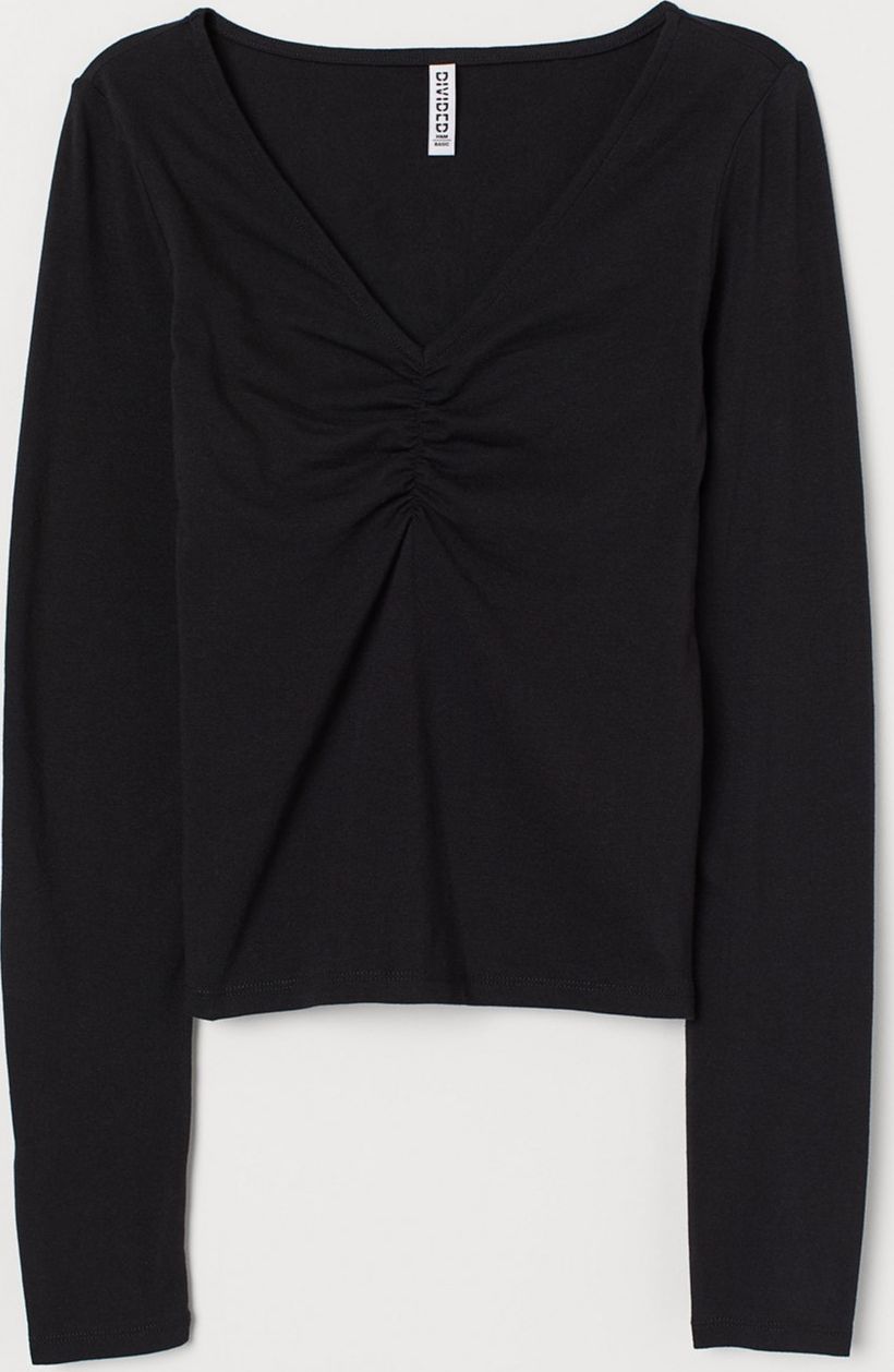 

Лонгслив H&M 801673 XS Черный