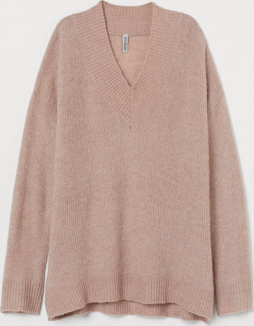 

Пуловер H&M 718747 M Темно-розовый