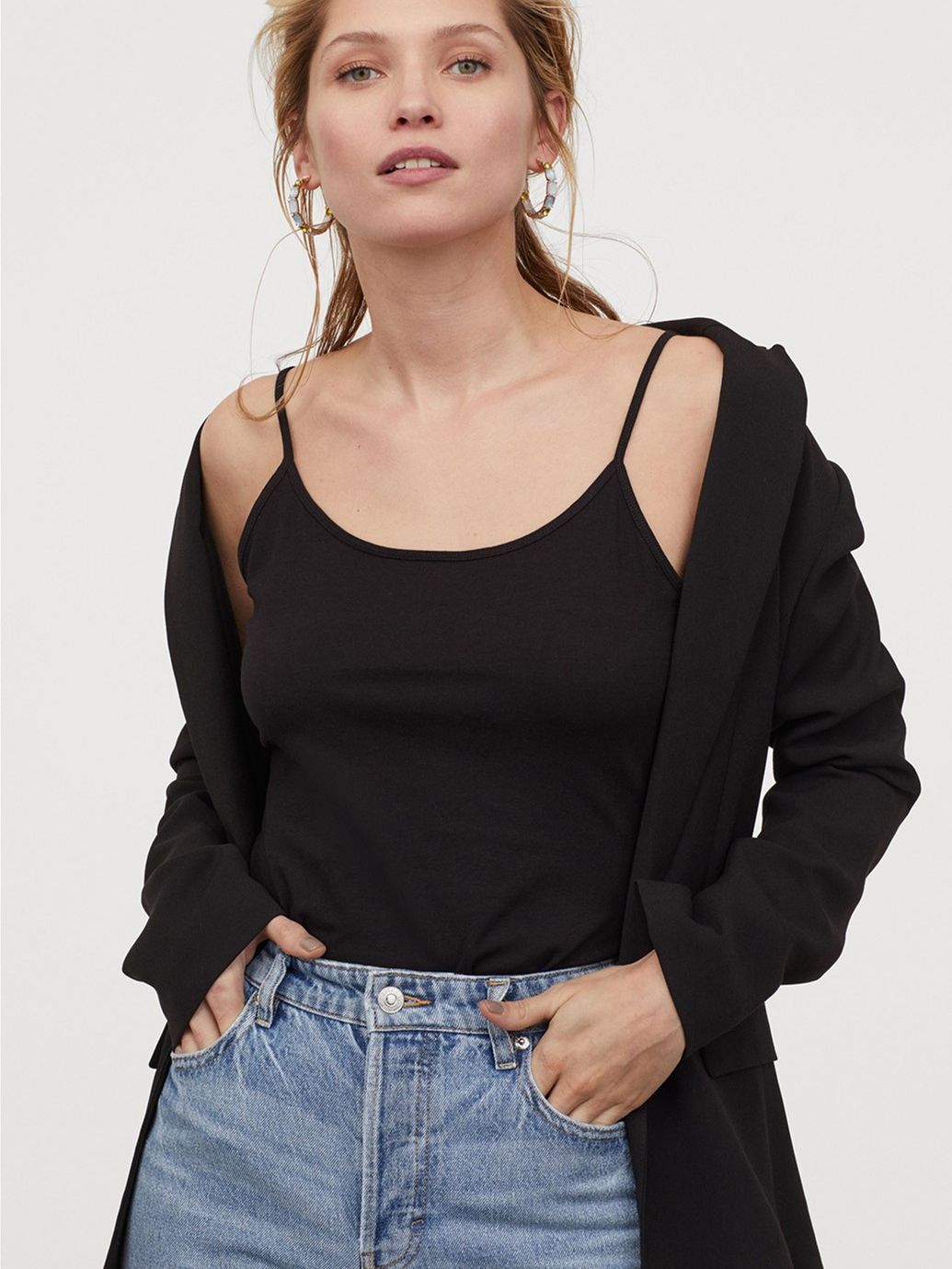 

Топ H&M 767834 M Черный