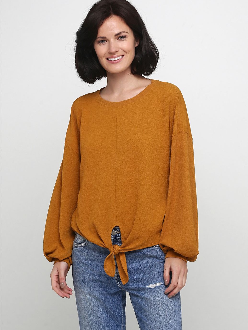 

Блузка H&M 669882  Горчичная, Блузка H&M 669882 S Горчичная