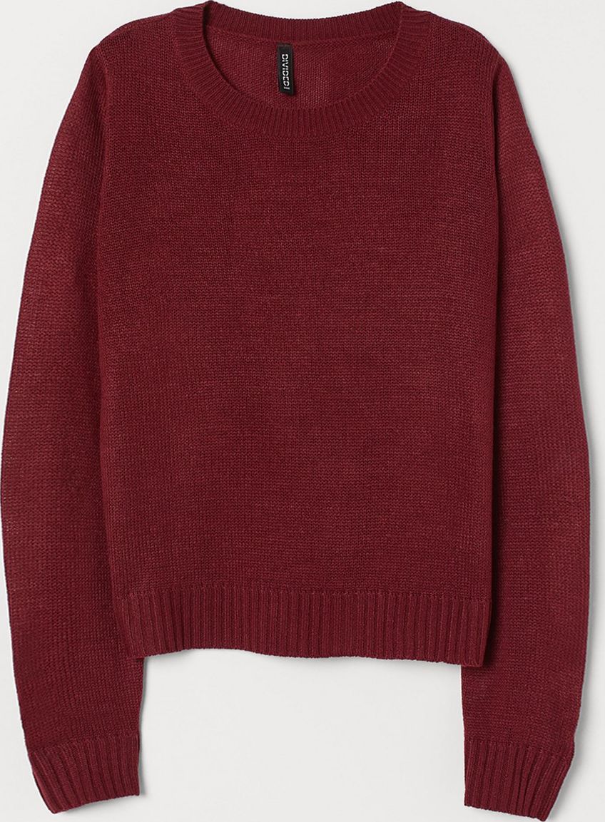

Джемпер H&M 679853 S Бордовый