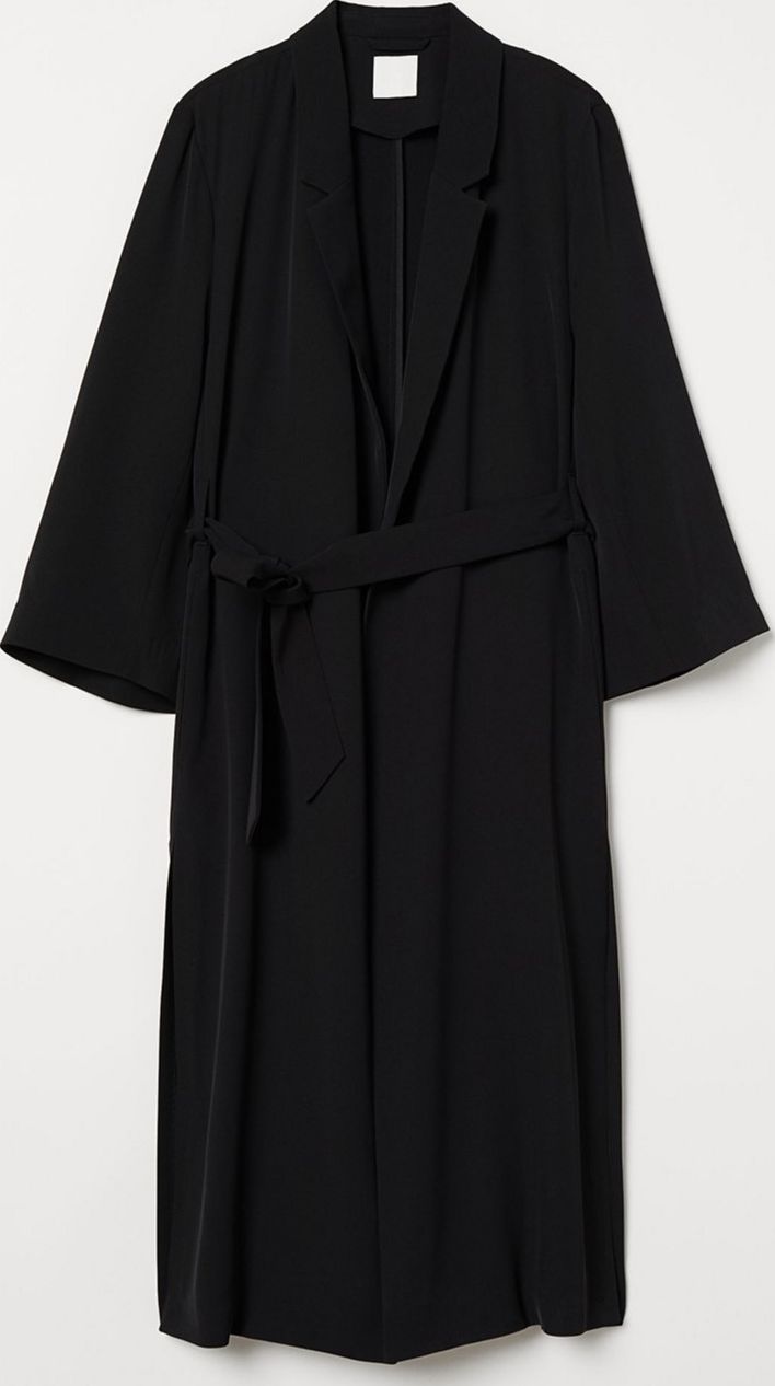 

Пальто H&M 734590 32 Черное