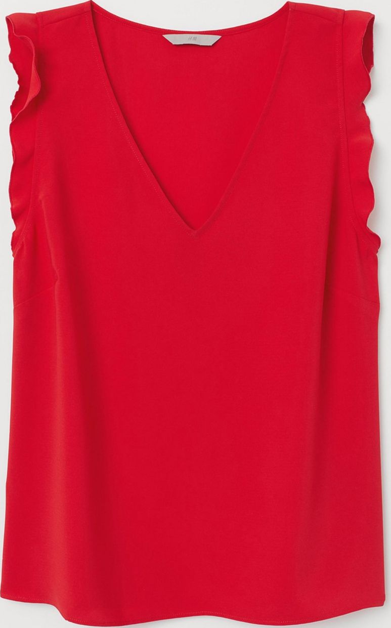 

Блузка H&M 702623  Красная, Блузка H&M 702623 38 Красная