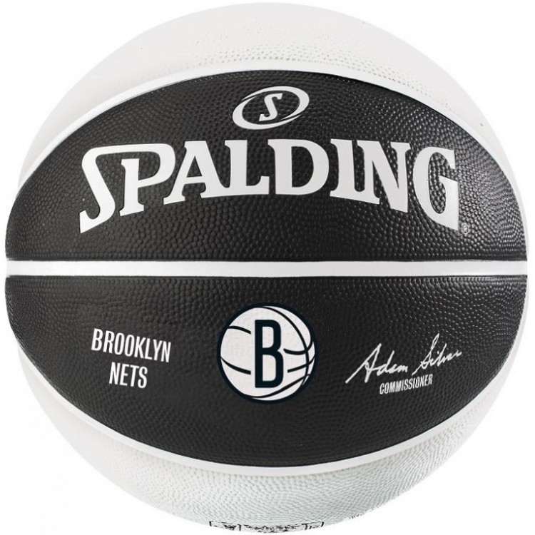 

Мяч баскетбольный Spalding NBA Team Brooklyn Nets Size 7 Original