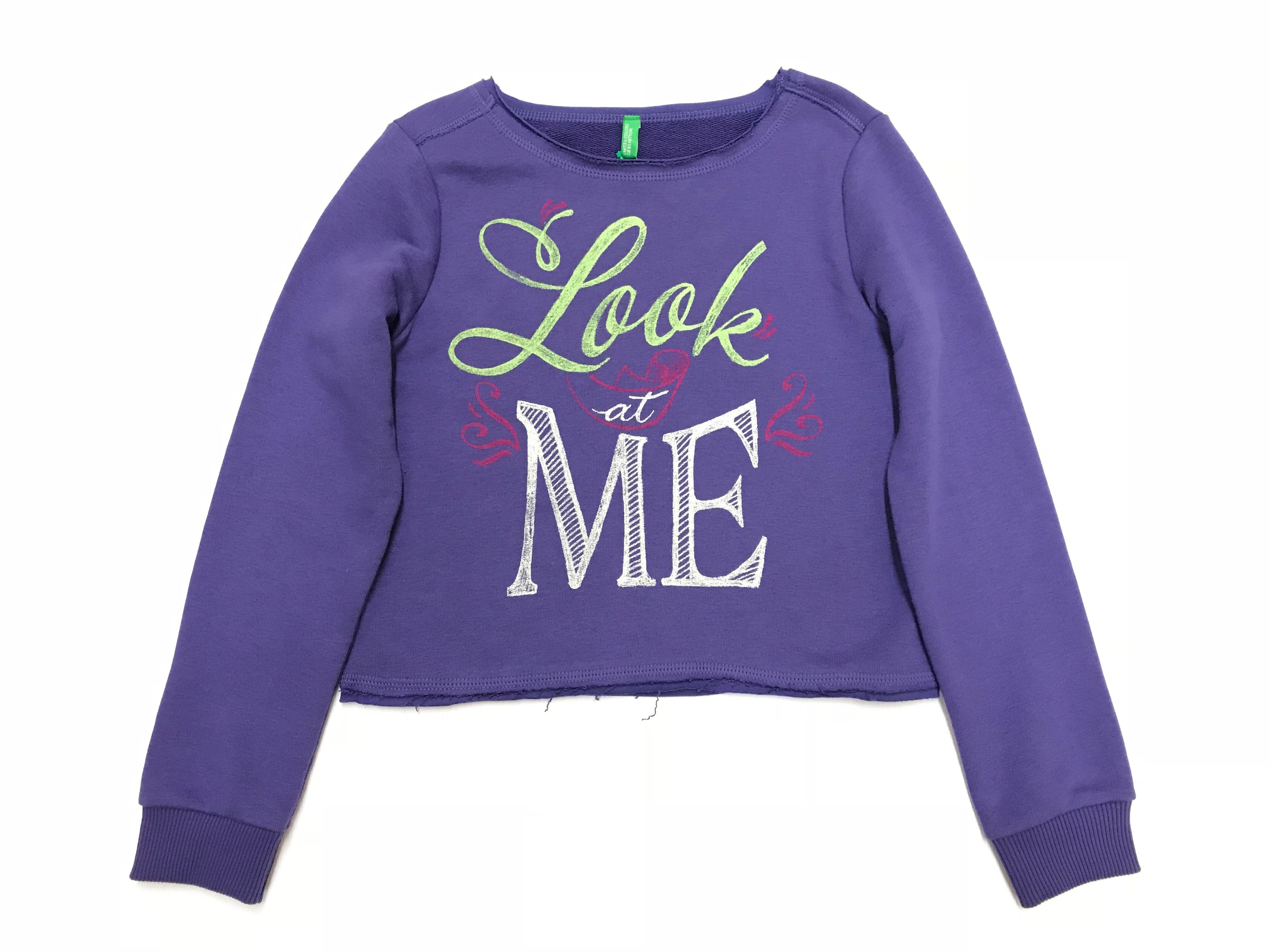 

Свитшот United Colors of Benetton 128 см фиолетовый 035638