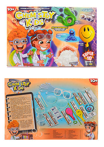 

Набор для проведения исследований «CHEMISTRY KIDS» DANKO TOYS (CHK-01-01U,02U,03U,04U)