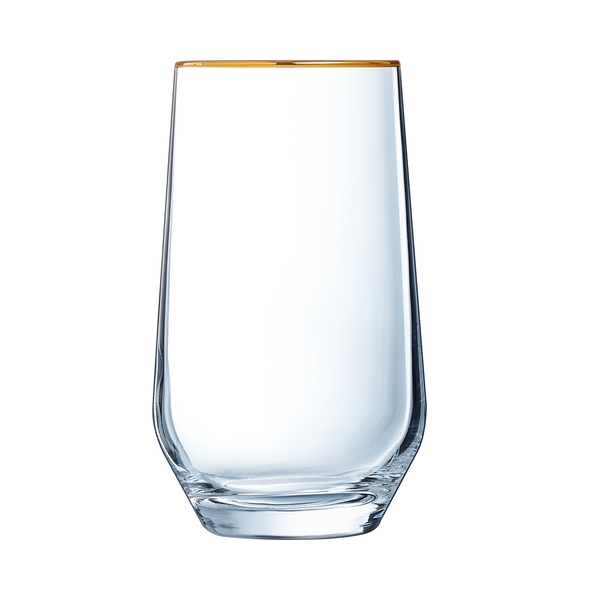 

Стакан высокий Cristal d`arques Ultime bord or P7632