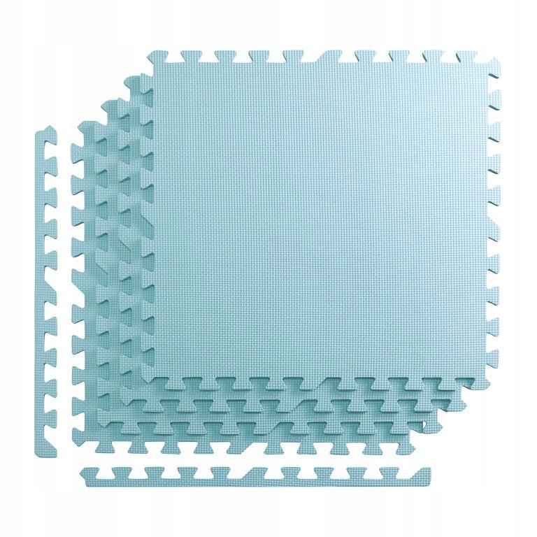 

Мат-пазл (ласточкин хвост) 4FIZJO Mat Puzzle EVA Original 120 x 120 x 1 cм 4FJ0073 Light Blue