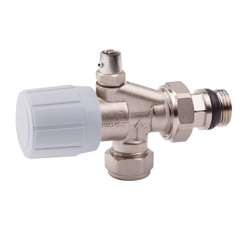 

Вентиль Icma 2-х угловой 1/2" с маевским (28х1,5) №866 (5142) (CM)
