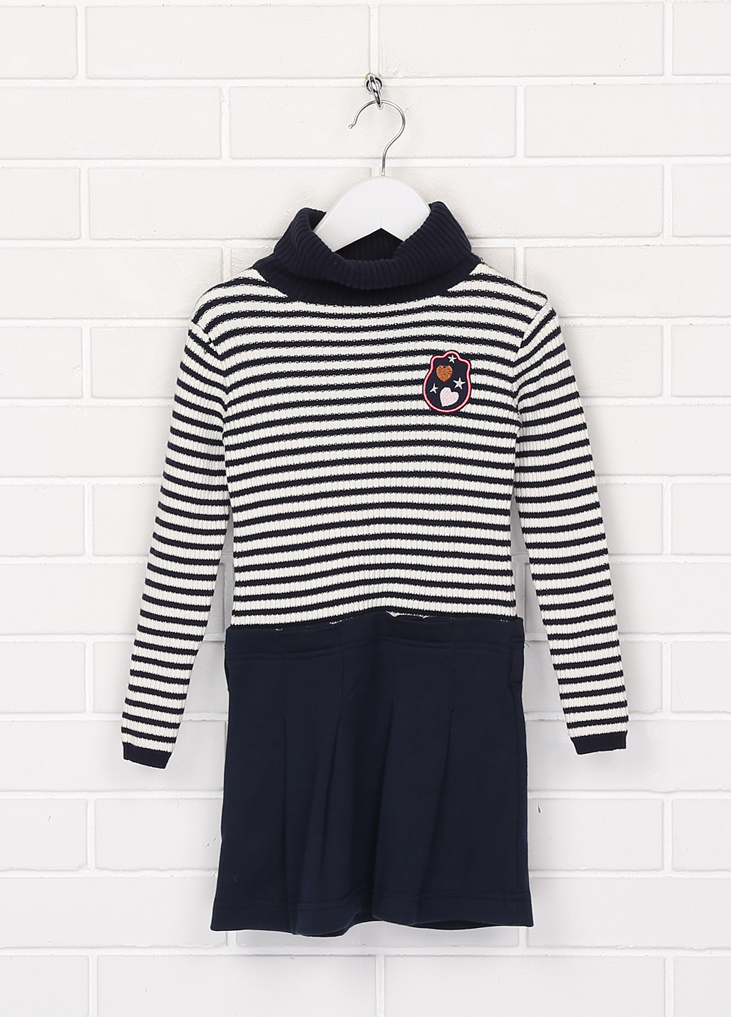 

Платье с длинными рукавами Lisa Rose smix03700193 104 см Белое