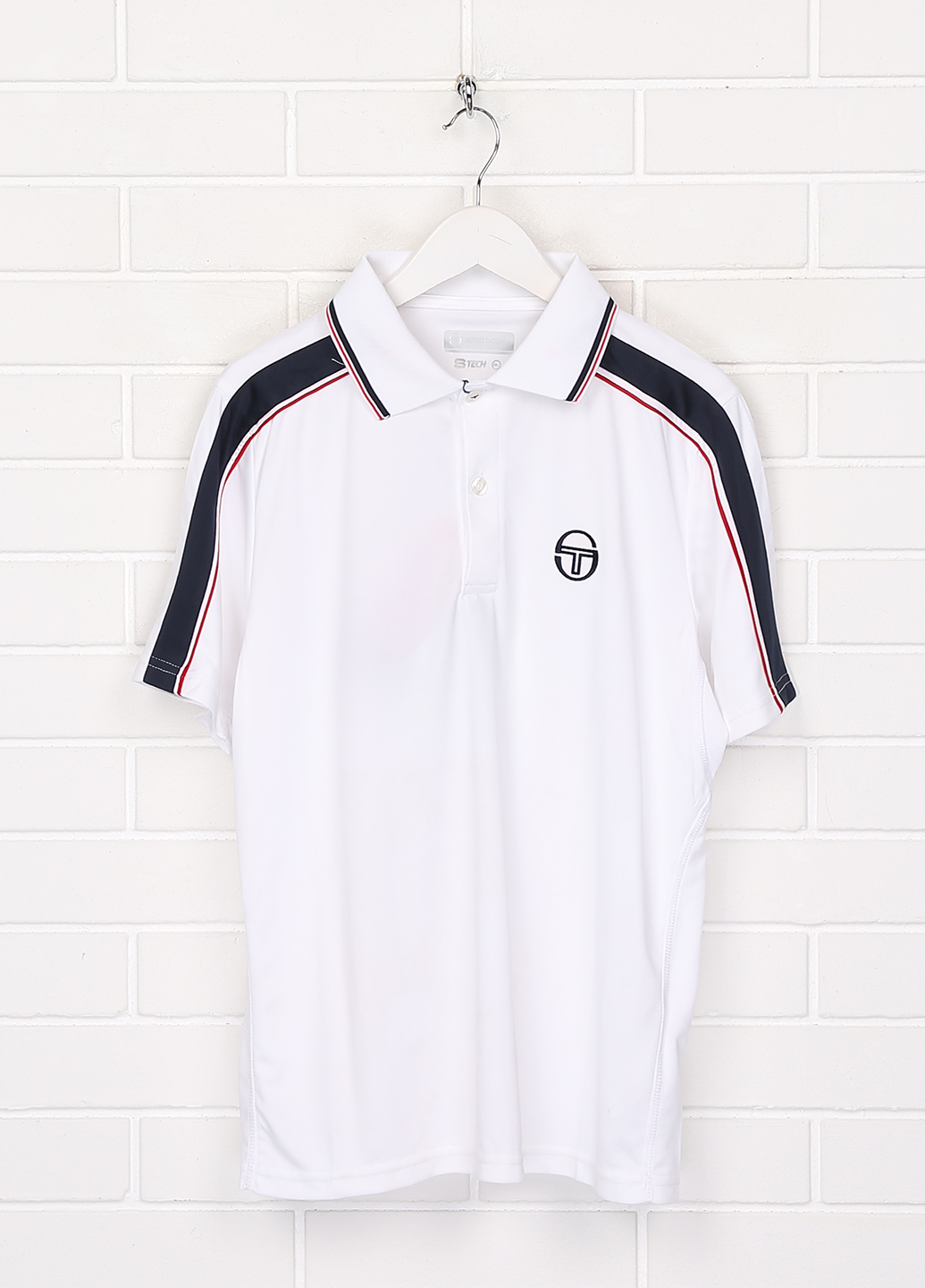 

Поло Sergio Tacchini smix03700264 164 см Белое
