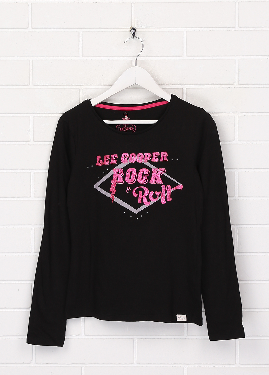 

Футболка с длинными рукавами Lee Cooper smix03700172 152 см Черная