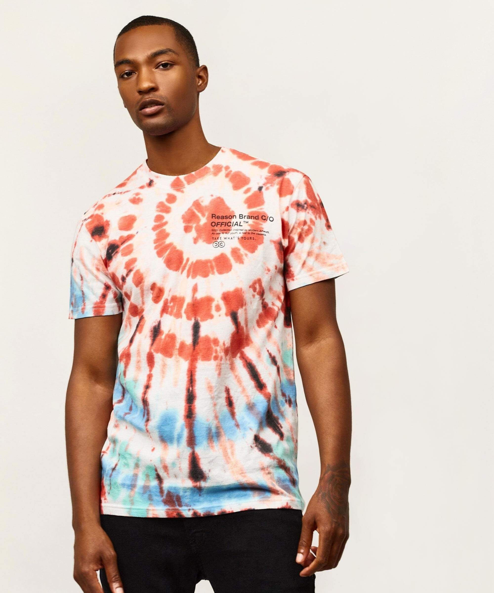 

Футболка Reason PANTER TIE DYE TEE 42963  Разноцветный, Футболка Reason PANTER TIE DYE TEE 42963 S Разноцветный