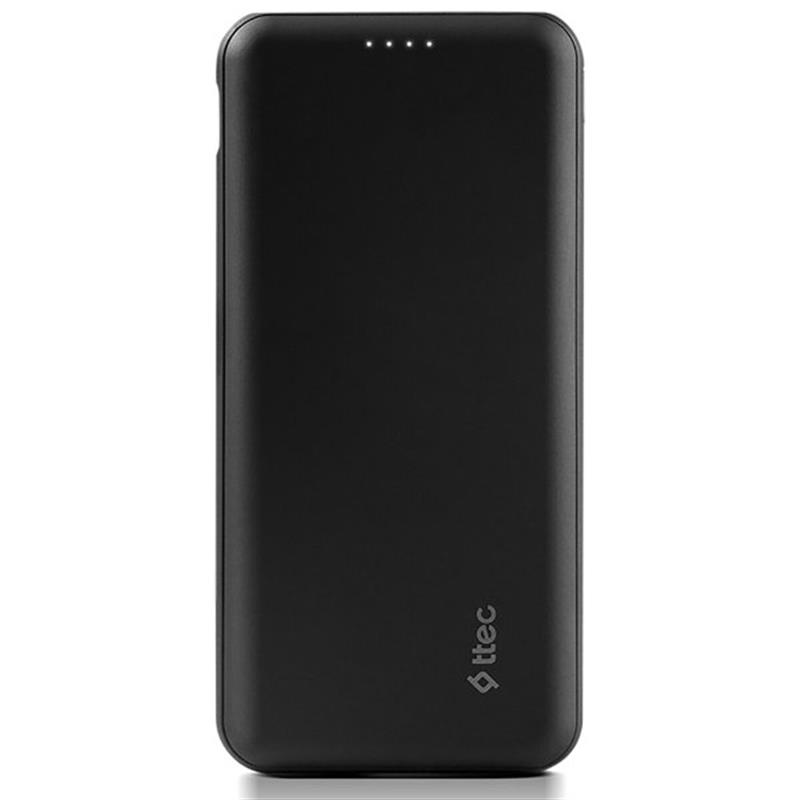 

Портативная универсальная мобильная батарея powerbank Ttec 10000mAh PD/QC 3.0 PowerSlim Pro Black