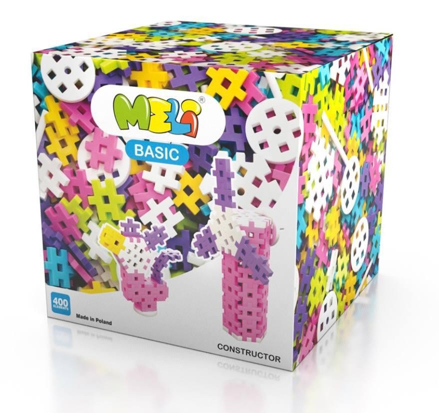 

Конструктор MELI BASIC фигурные 400 эл. 11817